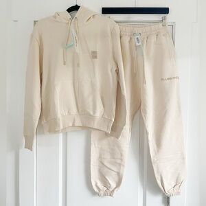 Kith Filling Pieces Essential Sweatset Eggshell - S